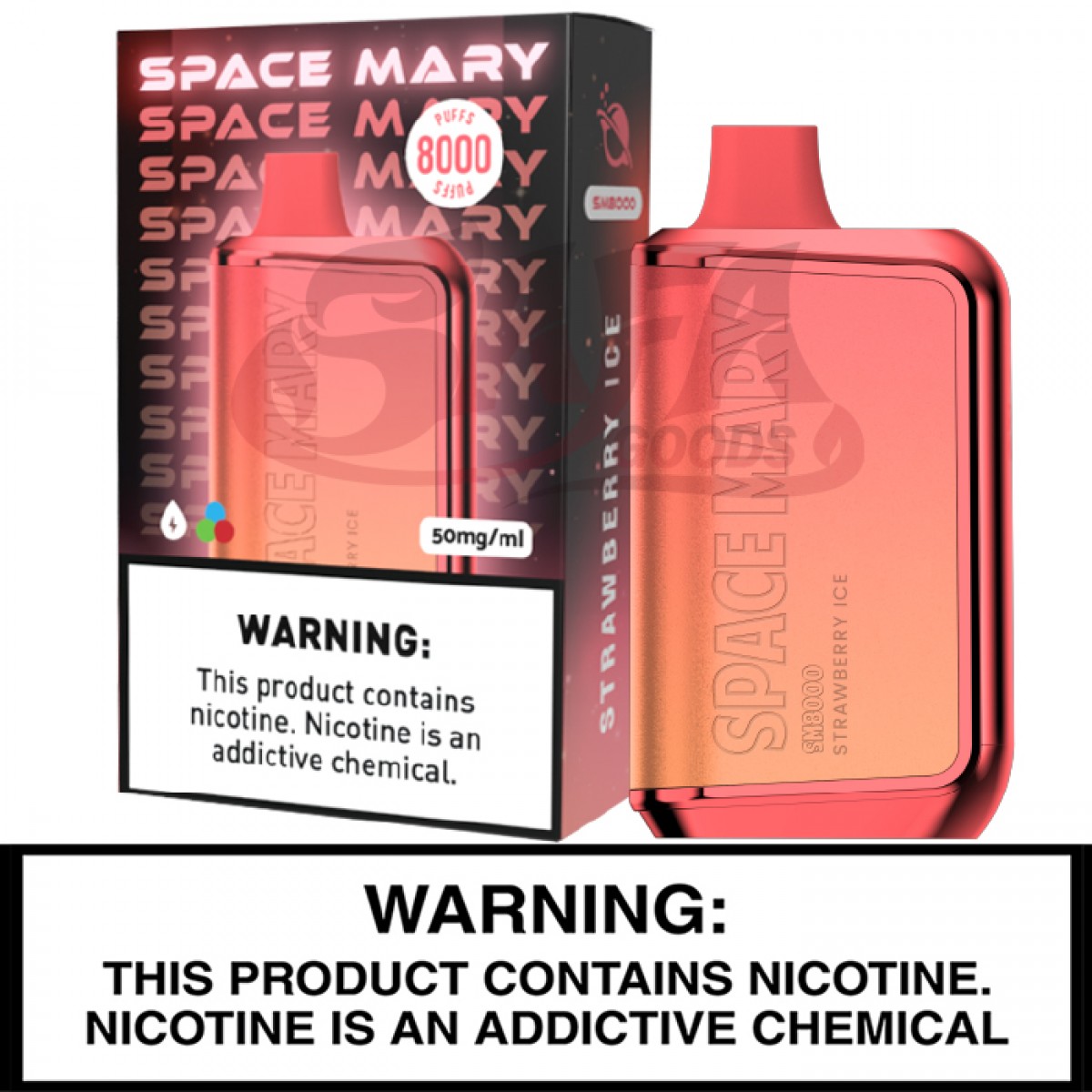 Space Mary - SM8000 Disposable Vapes [10PC]